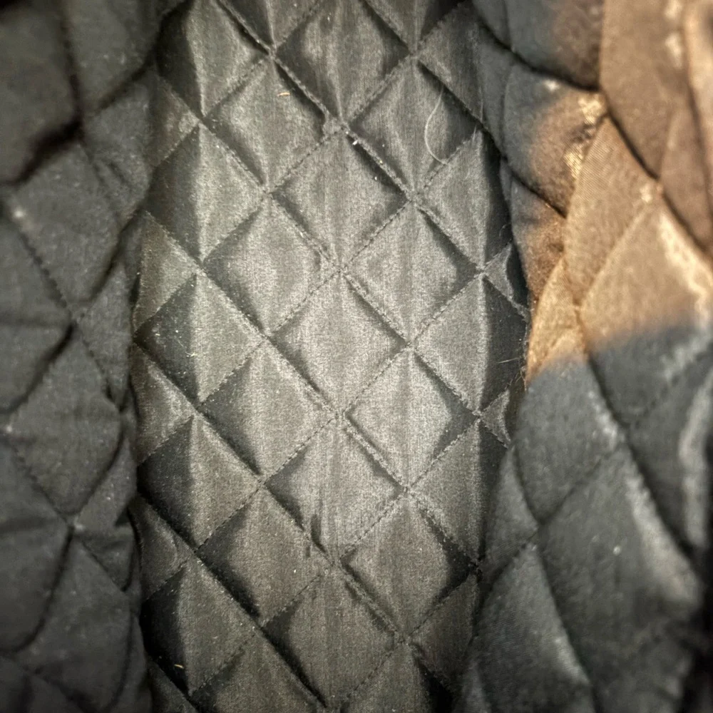 Elegant Brown Intricate Woven Tote with Tortoise Shell Handles - Picture 7 of 7